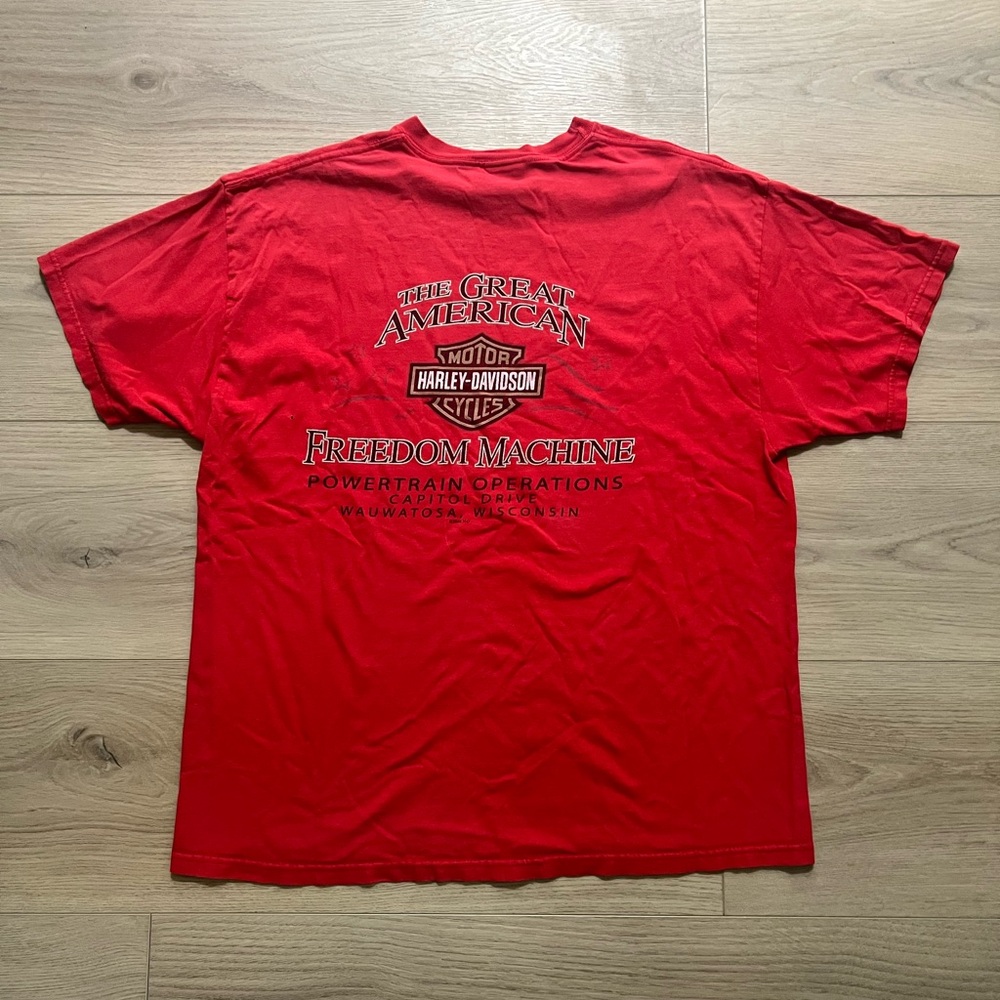 Vintage 2005 Harley-Davidson “Freedom Machine” Tee Shirt XL
